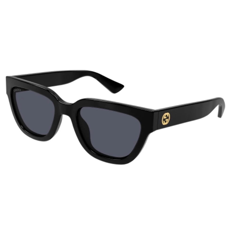 New Gucci Black Sunglasses GG1578S with Case